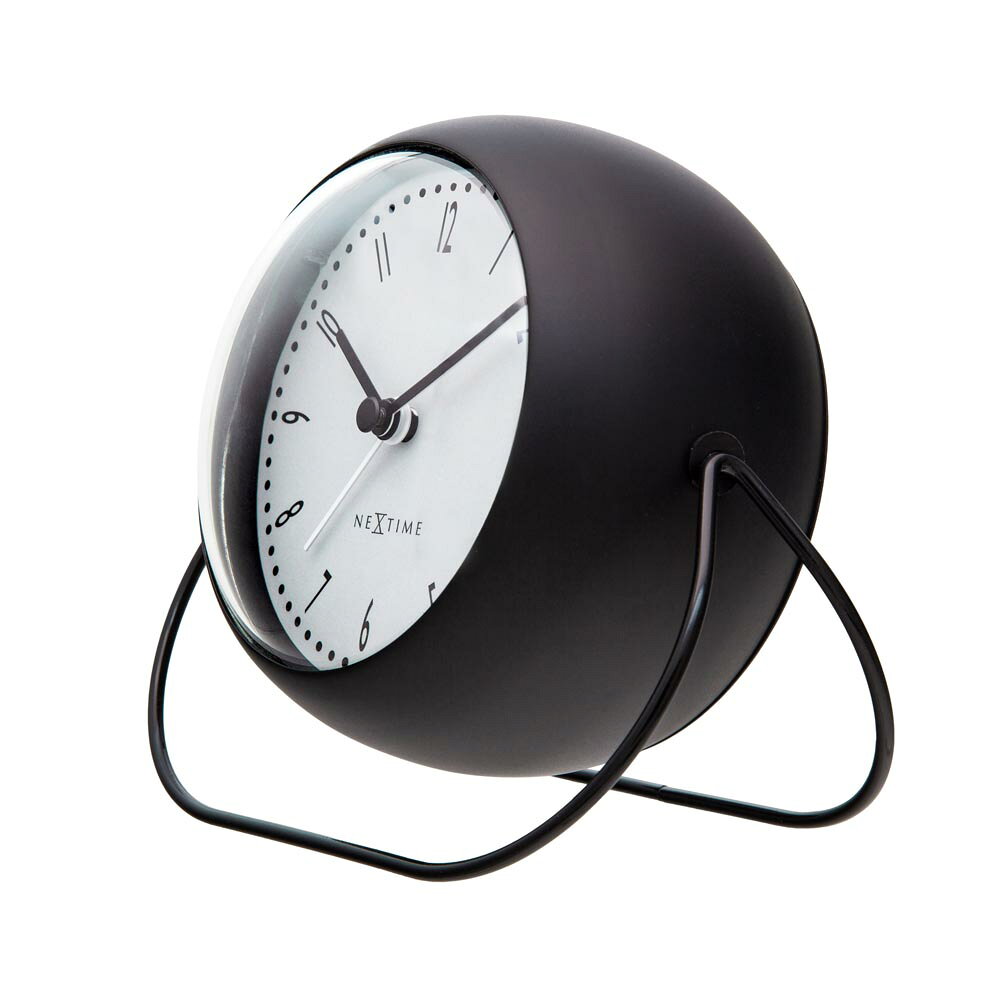 置時計 目覚し時計 NEXTIME ネクスタイム アラームクロック Bubble Alarm Clock ブラック / NXT-5245ZW STANDARD COLLECTION [3]