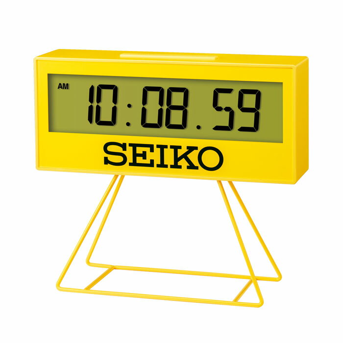 SEIKO セイコー 置時計 目覚まし時計 置き掛け兼用 スポーツタイマークロック SQ817Y