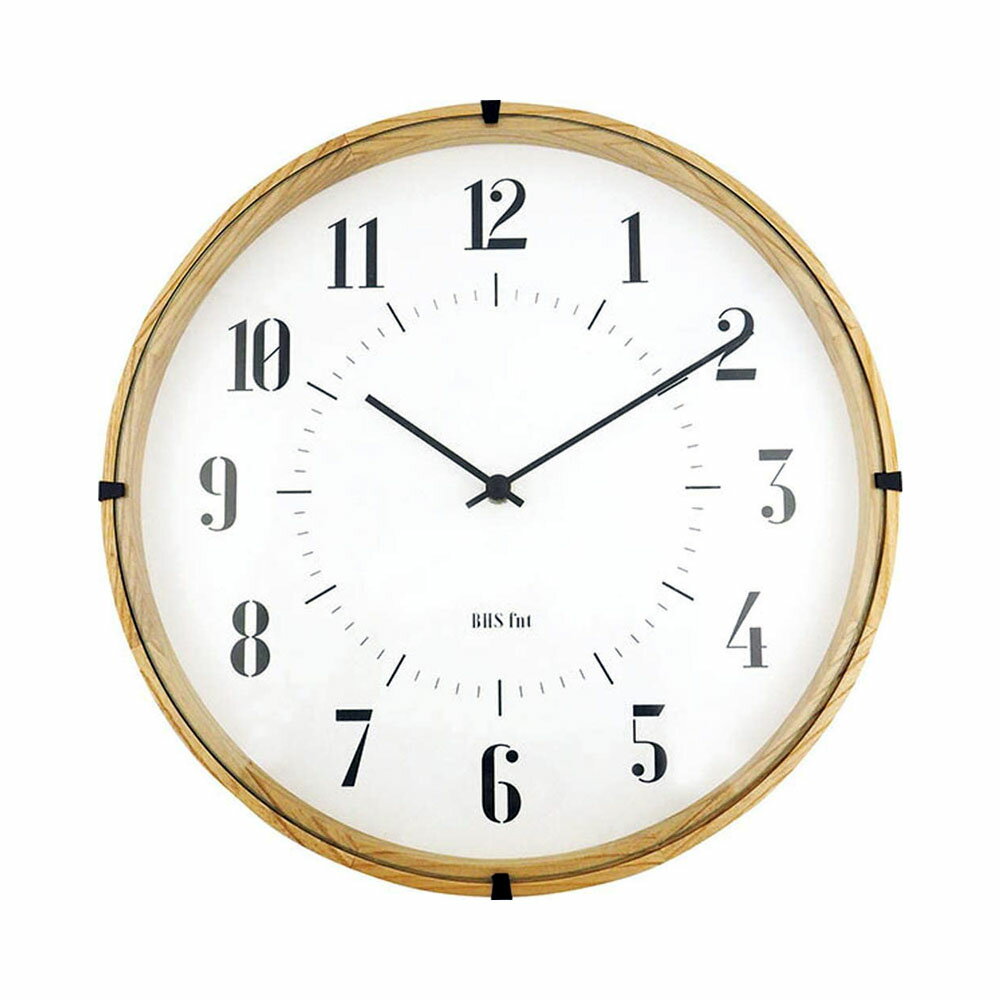 壁時計 掛時計 エルコミューン バウハウス XANTS ウォールクロック WCL-005