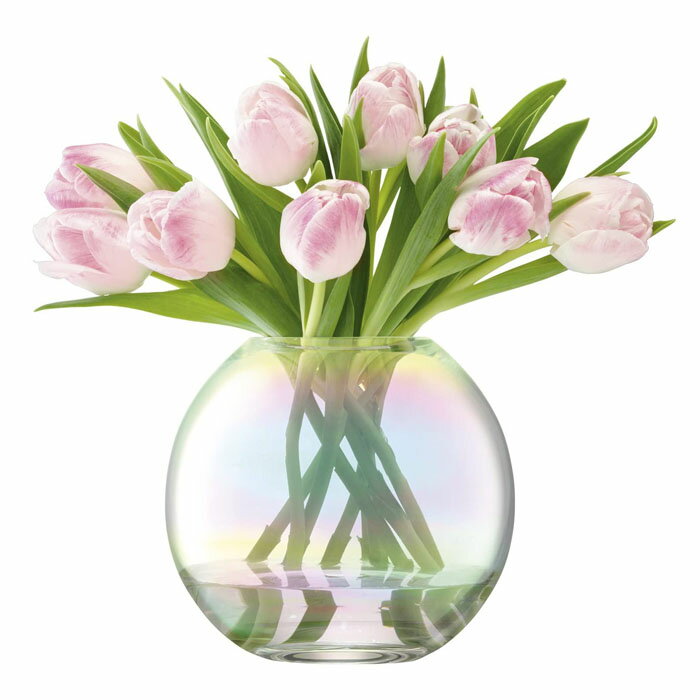 エルエスエー 花器 花瓶 フラワーベース LSA Pearl Vase LPE18 G1161-16-916 パール 高さ16cm
