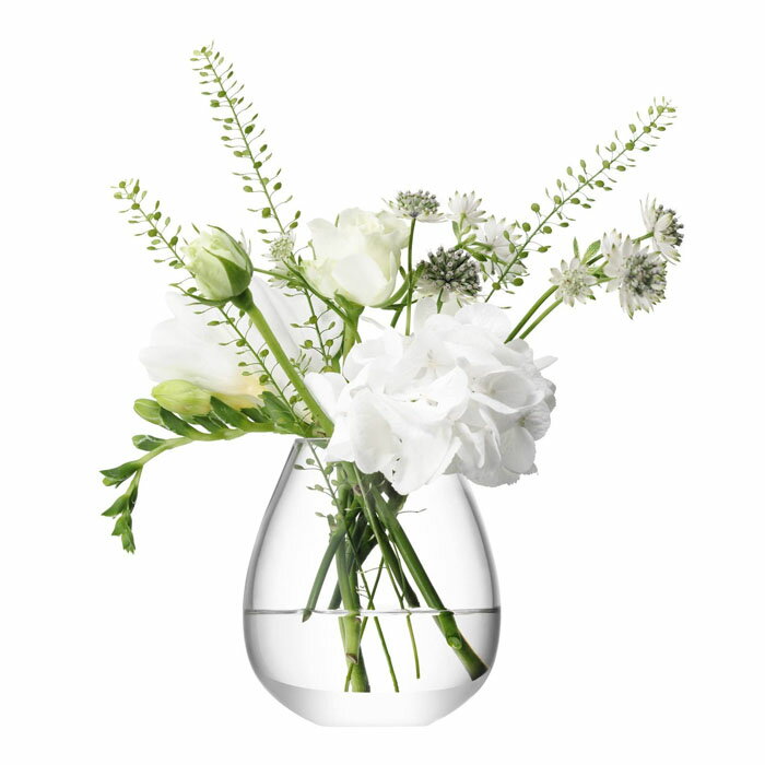 花器 花瓶 花びん フラワーベース ガラス LSA FLOWER Mini Table Vase TLA2225 G1072-09-301 クリア 高さ9.5cmのサムネイル