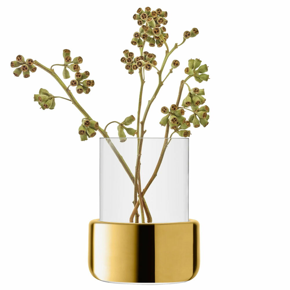 Rakuten - LSA エルエスエー Aurum Vase / Lantern クリア LAV03 G1746-20-358 高さ20cm / フラワーベース 花器 花瓶 キャンドルホルダー