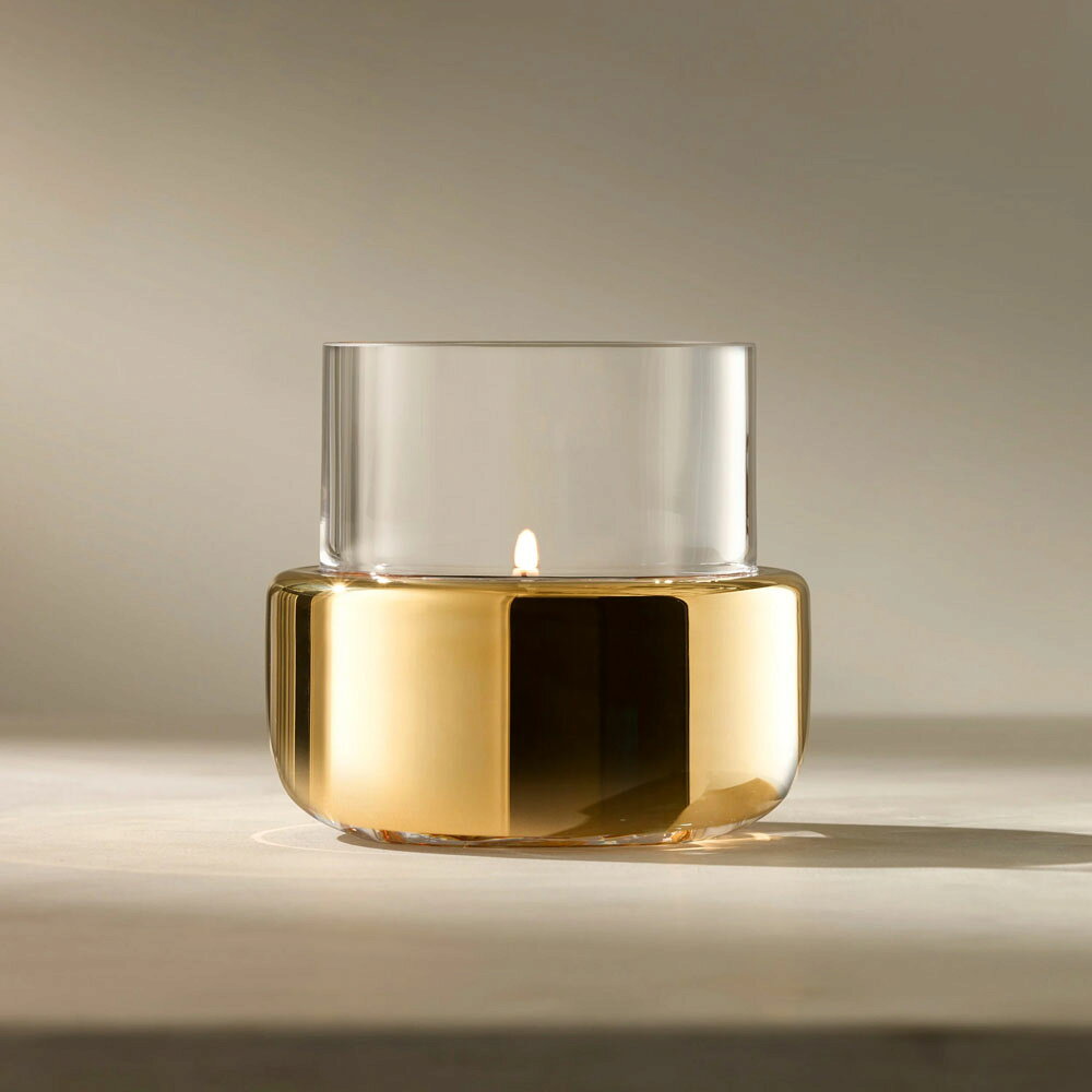 LSA エルエスエー Aurum Vase / Tealight クリア LAV05 G1746-08-358 高さ8.5cm / フラワーベース 花器 花瓶 キャンドルホルダー [2]