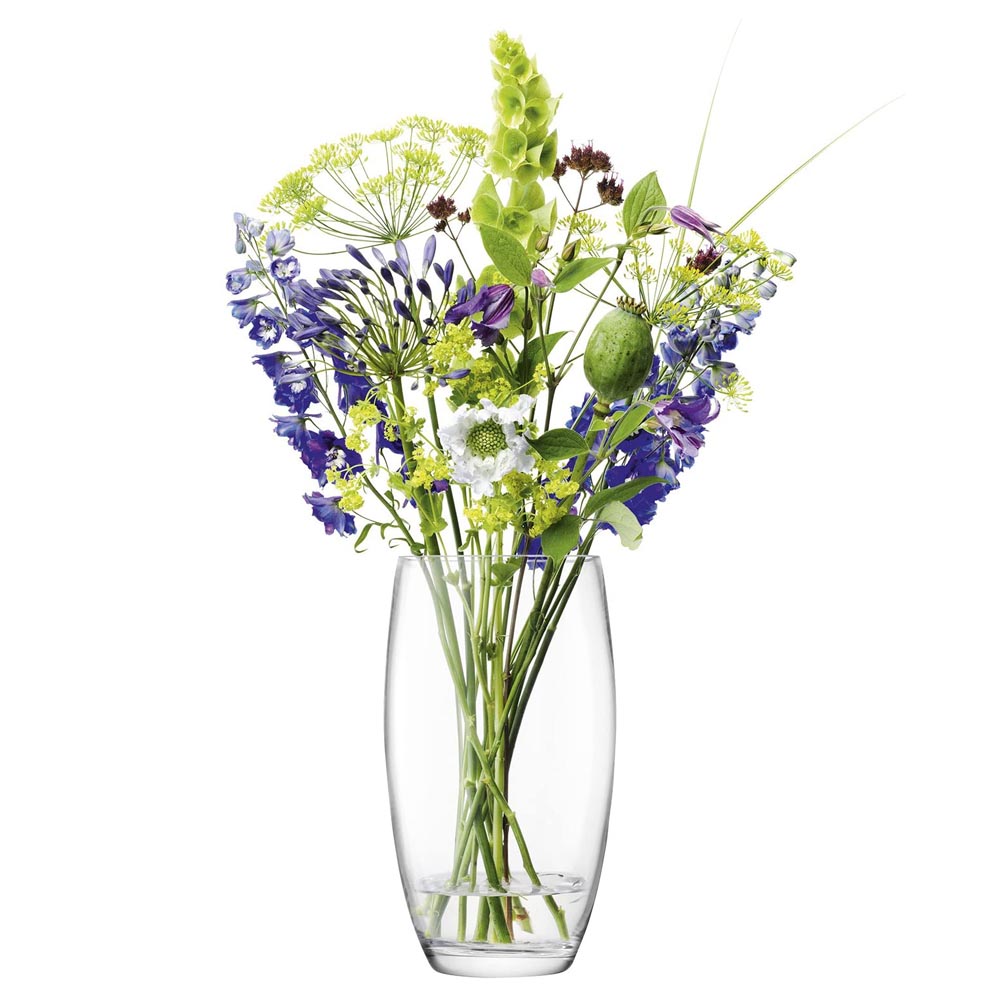 Rakuten - LSA エルエスエー フラワーベース 花器 花瓶 Flower Barrel Bouquet Vase G488-29-992 クリア H29cm LFW31