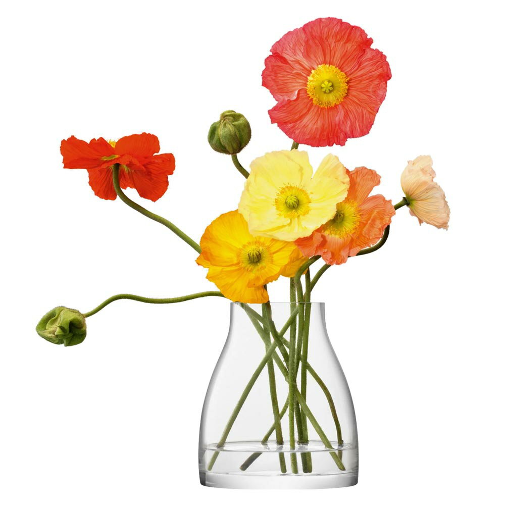 Crystal Products - LSA Flower Kiln Vase G1721-21-301 クリア H21cm LFW40 / エルエスエー フラワーベース 花器 花瓶