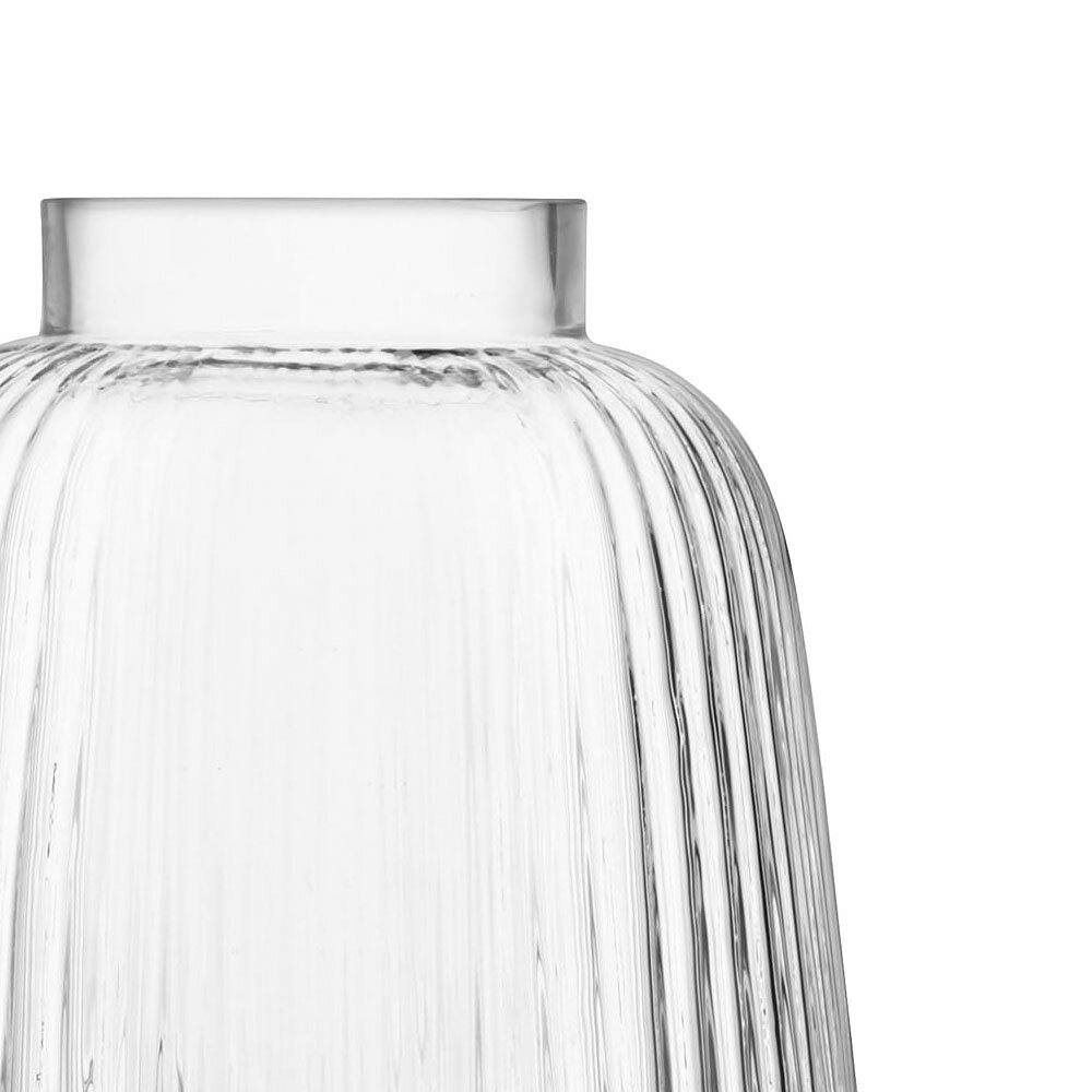 LSA エルエスエー Pleat Vase クリア LPT05 G1399-26-301 高さ26cm / フラワーベース 花器 花瓶