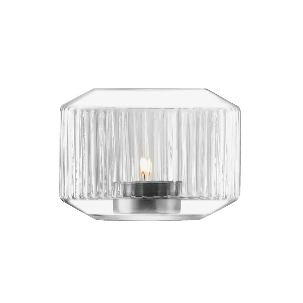 LSA エルエスエー Rotunda Vase G1655-07-301 クリア LRT01 高さ7cm / 花器 花瓶 フラワーベース キャンドルホルダー [2]