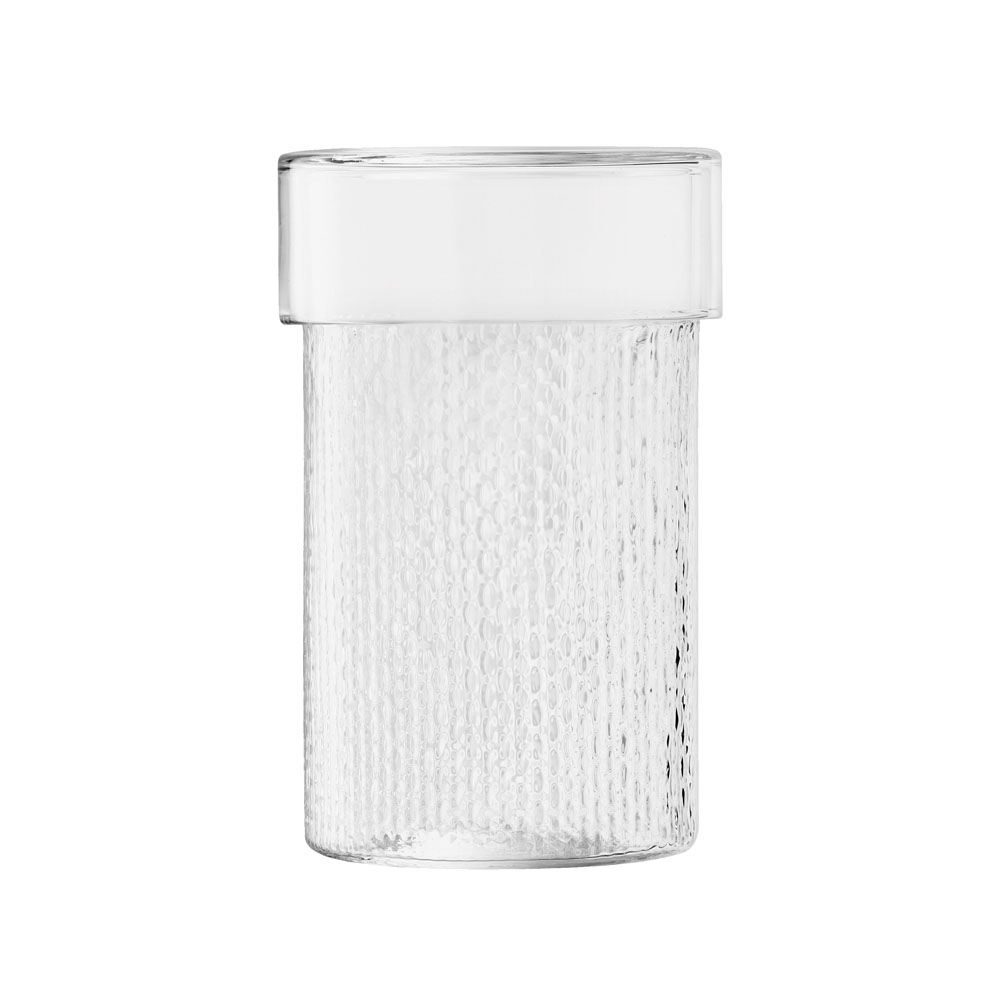 Rakuten - LSA ガラスコンテナ & リッド Wicker Container & Lid G1712-24-148 / キャニスター 保存容器 花瓶 フラワーベース エルエスエー