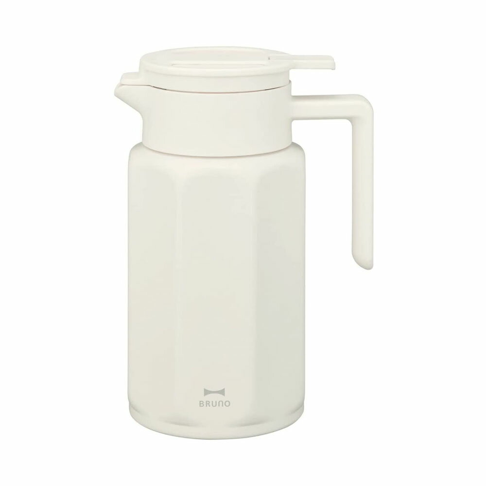 BRUNO ブルーノ ステンレス テーブルポット アイボリー BHK268 / 卓上 ポット 保温 魔法瓶