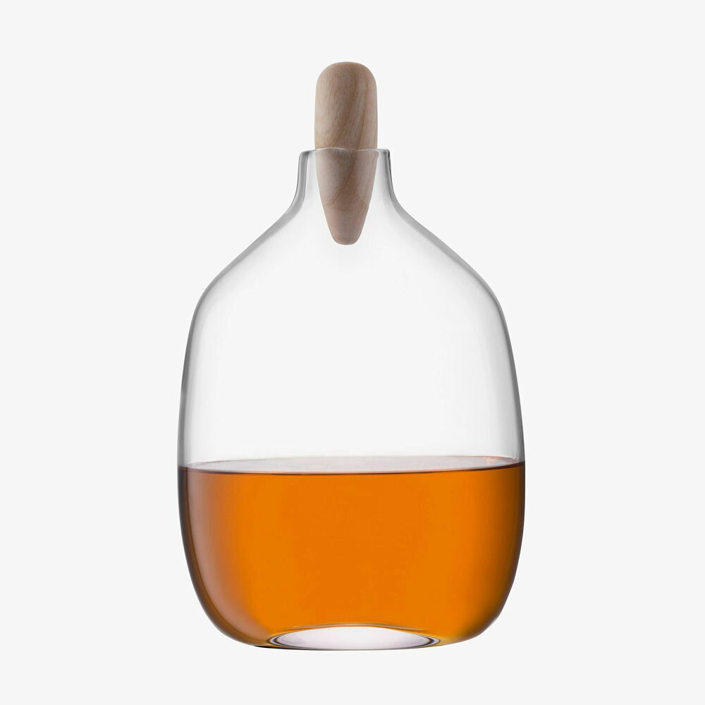 アロット 楽天市場店のLSA Float フロート デカンタ & アッシュ栓 1.5L LFA02 Decanter & Ash Stopper G1731-54-301 エルエスエー ガラス デキャンタ ワイン容器｜アングル2