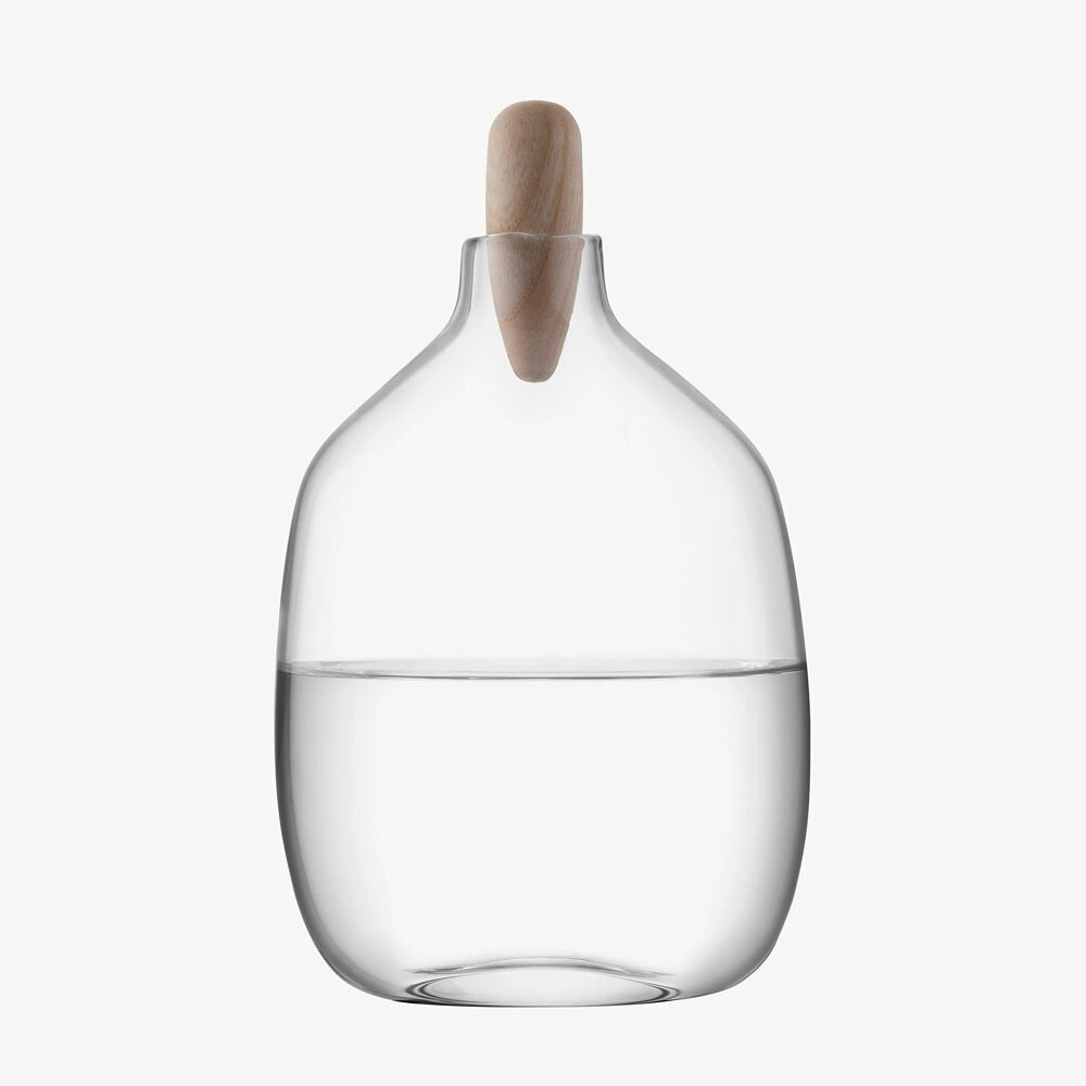 アロット 楽天市場店のLSA Float フロート デカンタ & アッシュ栓 1.5L LFA02 Decanter & Ash Stopper G1731-54-301 エルエスエー ガラス デキャンタ ワイン容器｜アングル3