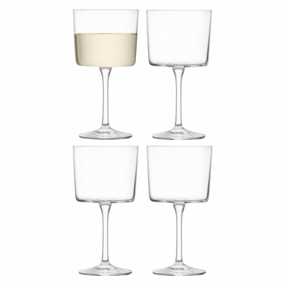 LSA Gio ジオ Wine Glass ワイングラス G1768-09-301 クリア H15.5cm 容量250ml 4個セット LGI33 / エルエスエー グラス