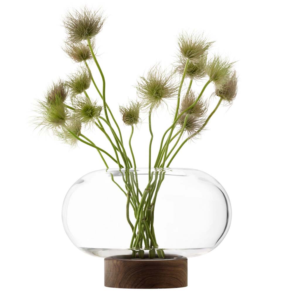 Rakuten - LSA OBLATE オブレート Vase G1718-19-301 クリア H19.5cm LOB12 エルエスエー フラワーベース 花器 花瓶