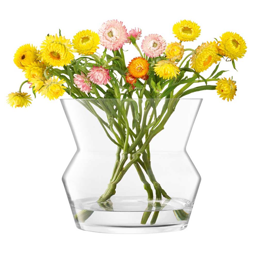 Rakuten - LSA Sculpt Vase/Lantern スカルプト ベース & ランタン G1771-23-301 LSG03 クリア H23cm / エルエスエー 花器 花瓶 フラワーベース