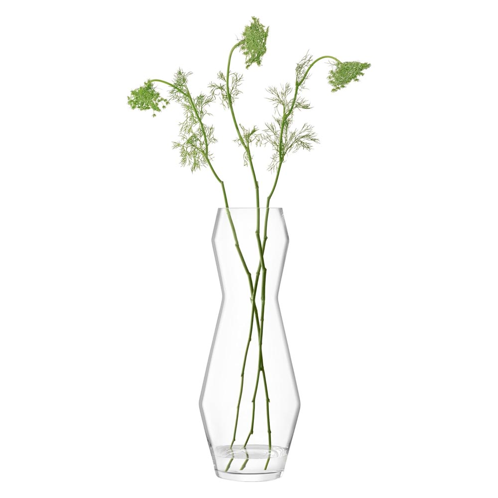 LSA Sculpt Vase スカルプト ベース G1771-65-301 LSG07 クリア H65cm / エルエスエー 花器 花瓶 フラ..