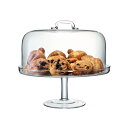 LSA SERVE サーブ Cakestand & Dome ケーキスタンド ガラスドーム G875-31-301 直径34.5cm / エルエスエー サーブプ...