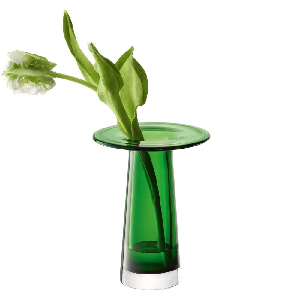 LSA Victoria Vase ビクトリア ベース G1770-15-392 LVC02 グリーン H15cm / エルエスエー 花器 花瓶 フラワーベース