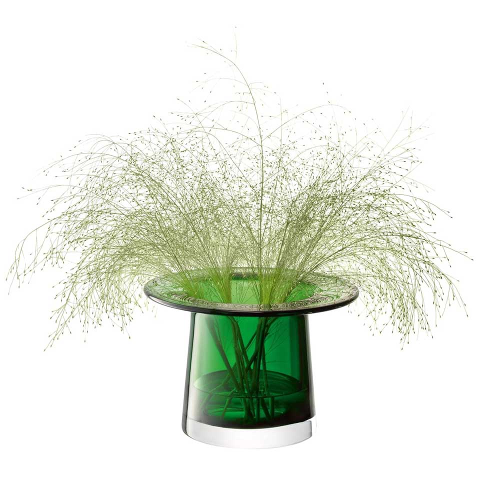 LSA Victoria Vase/Lantern ビクトリア ベース & ランタン G1770-13-392 LVC04 グリーン H13.5cm / エルエスエー 花器 花瓶 フラワーベース キャンドルホルダー