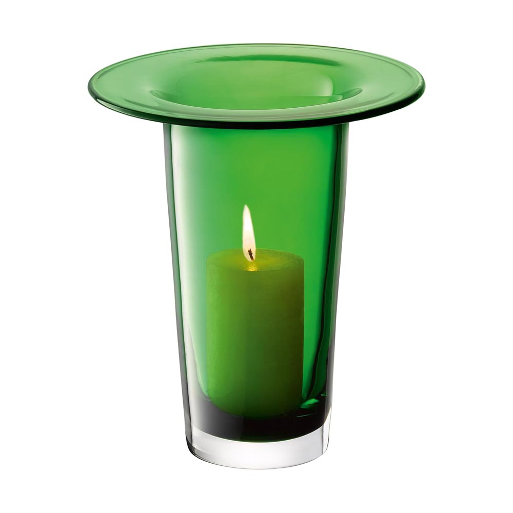 LSA Victoria Vase/Lantern ビクトリア ベース & ランタン G1770-26-392 LVC08 グリーン H26cm / エルエスエー 花器 花瓶 フラワーベース キャンドルホルダー [2]