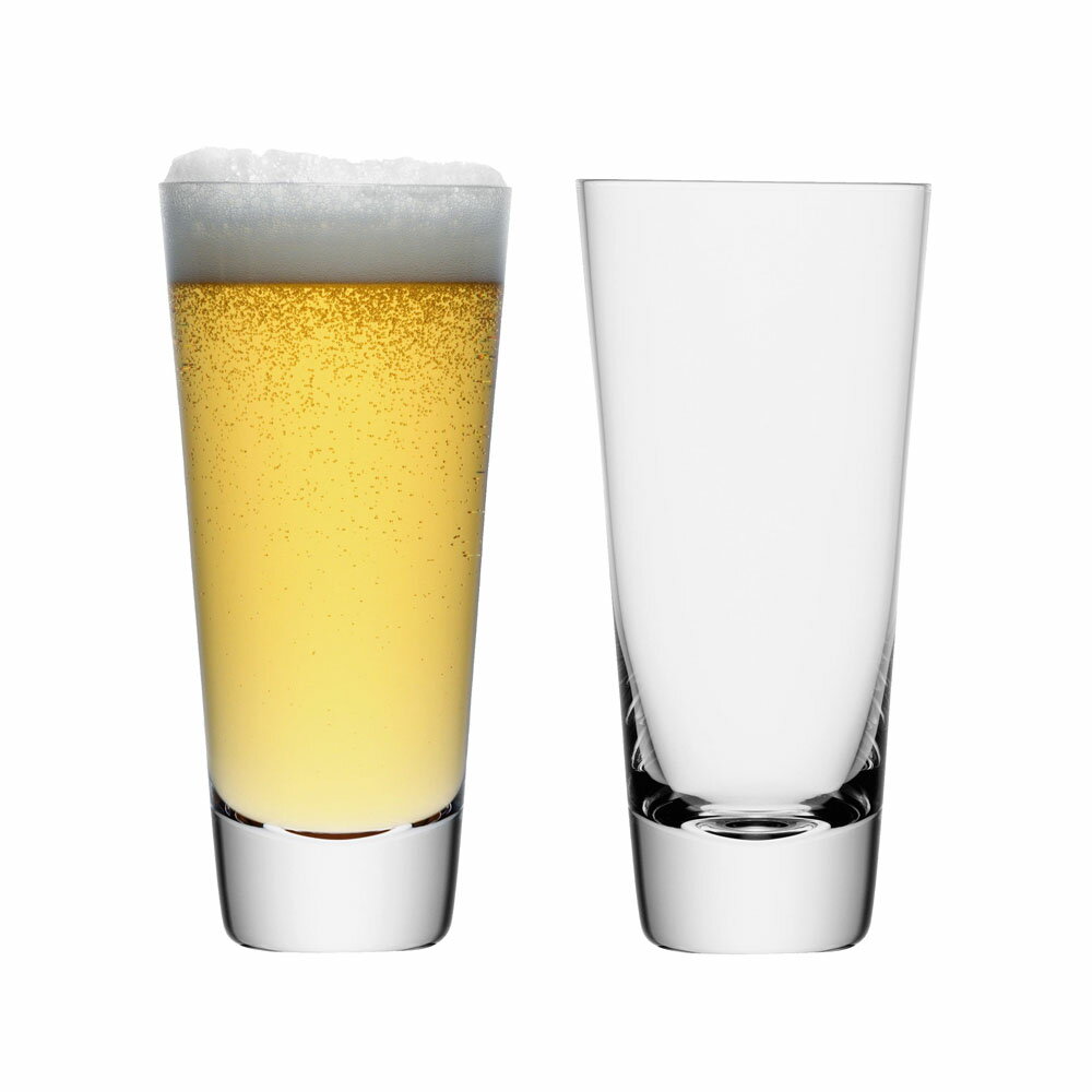 LSA MADRID マドリッド Lager Glass G099-21-301 600ml×2個セット / エルエスエー ビールグラス ガラス