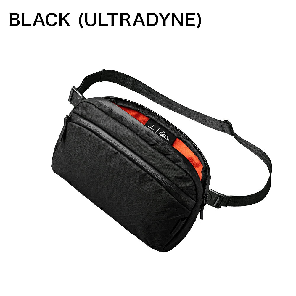 【公式】[ALPAKA/アルパカ] ショルダーバッグ FLIGHT SLING 2L ULTRADYNE ボディバッグ スリングバッグ サコッシュ ポーチ ガジェットケース メンズ レディース ミニバッグ 斜め掛け 軽量 防水性 旅行 アウトドア [送料無料] alpaka-10000147 ALPAKA公式ショップ 楽天市場店 サンプル画像2