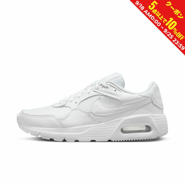 最大10％OFFクーポン 【9/18〜9/25】 ナイキ エア マックス SC AIR MAX SC CW4554-101 レディース スニーカー : ホワイト NIKE CW4554 101 23fw_air