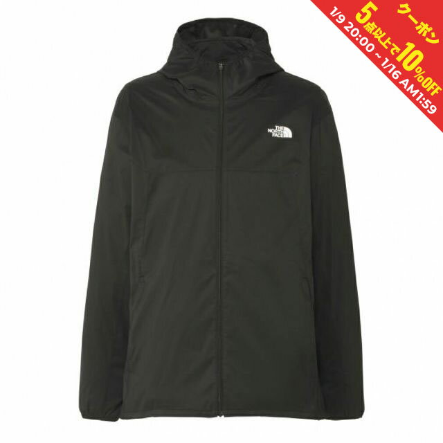 ザ・ノースフェイス メンズ 防風 ウインドブレーカー ES Anytime Wind Hoodie ES エニータイムウインドフーディ NP72385 : ブラック THE NORTH FACE