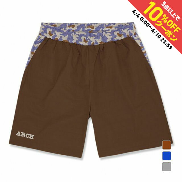 最大10%OFFクーポン 【4/4~4/10】 アーチ メンズ レディス バスケットボール ハーフパンツ geometric shorts B123 Arch