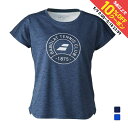 最大10%OFFクーポン 【5/9〜5/18】 バボラ レディス テニス 半袖Tシャツ PURE SHORT SLEEVE SHIRT ピュア ショートスリーブ...