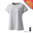 最大10%OFFクーポン 【5/9〜5/18】 プリンス レディス テニス 半袖Tシャツ ゲームシャツ WS5057 吸汗速乾 UPF50+ Prince