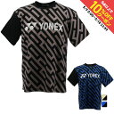 ヨネックス メンズ レディス テニス 半袖Tシャツ グラフィックTシャツ ユニプラクティスTシャツ ユニセックスTシャツ RWAP2401 YONEX
