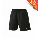 ヨネックス メンズ レディス テニス ハーフパンツ 15183 : ブラック YONEX
