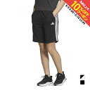 最大10%OFFクーポン 【5/9〜5/18】 アディダス レディース ジャージ ハーフパンツ スリーストライプス レギュラーフィット ダブルニットショーツ J...