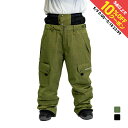 最大10%OFFクーポン 【5/9〜5/18】 セッションズ メンズ スノーボード パンツ メジャーカーゴパンツ MAJOR CARGO PANT SSFW24...