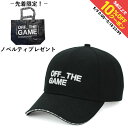最大10%OFFクーポン 【5/9〜5/18】 OFF_THE GAME(オフ ザ ゲーム) 野球 キャップ Cap (Curved) キャップ カーブつば O...