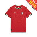 最大10%OFFクーポン 【5/9〜5/18】 プーマ ジュニア(キッズ・子供) サッカー/フットサル ライセンスシャツ 2025 ポルトガル代表 FPF ホー...