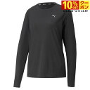 最大10%OFFクーポン 【6/4~6/11】 プーマ レディス 陸上/ランニング 長袖Tシャツ RUN FAVORITE LS Tシャツ W 523698 : ブラック PUMA