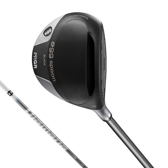 抽選で最大100％Pバック【9/4〜9/11】 プロギア EGG SPOON BLACK エッグスプーンブラック ゴルフ フェアウェイウッド Diamana for 2021年モデル メンズ PRGR