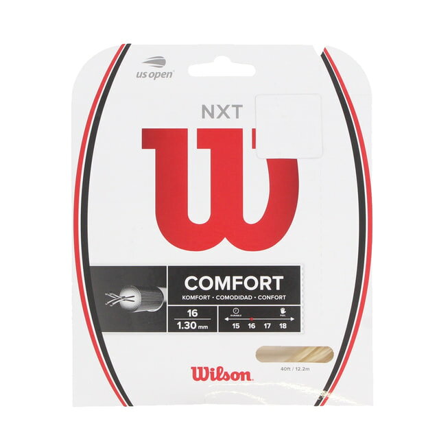 最大10％OFFクーポン【9/15】 ウイルソン NXT 16 WRZ942700 硬式テニス ストリング Wilson
