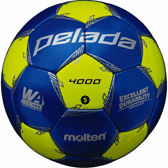 モルテン サッカーボール 子供用 モルテン ペレーダ4000 (F5L4000-BL) サッカーボール 5号球 検定球 molten