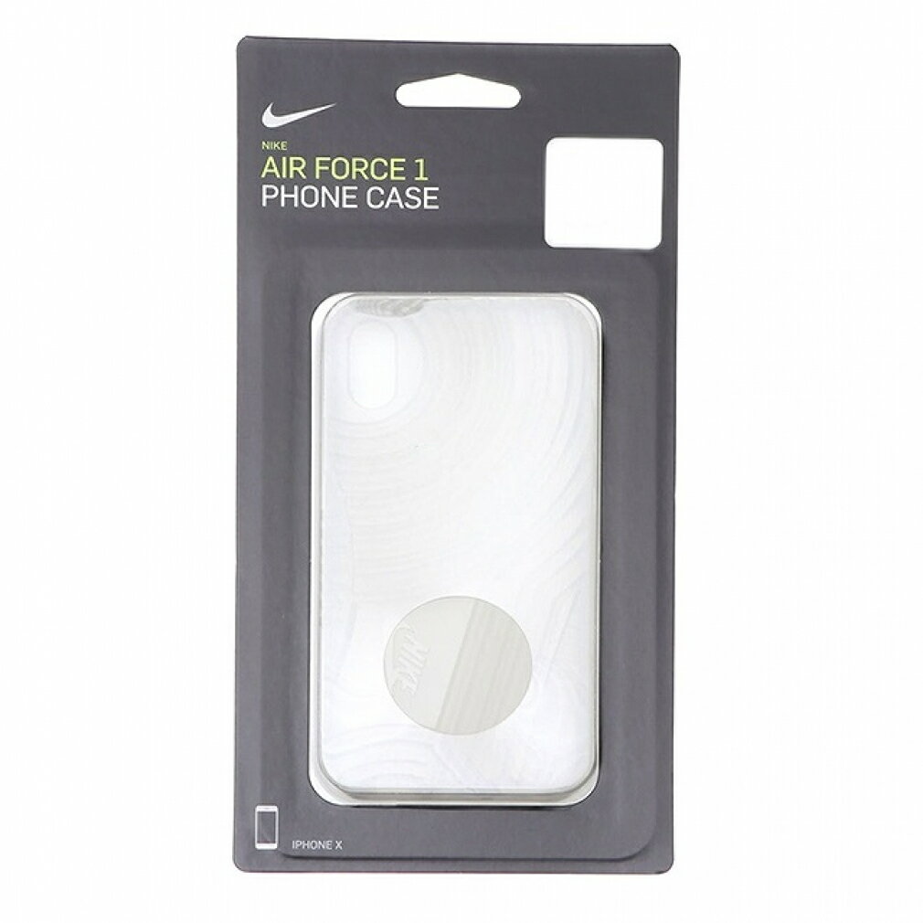 ナイキ エアフォース iPhoneケース X用 (DG0025-923) レジャー用品 玩具 : ホワイト NIKE