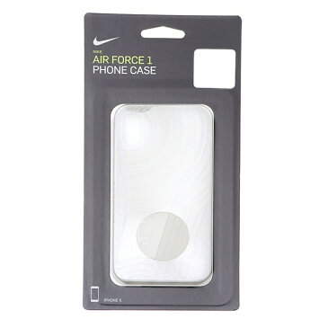 ナイキ エアフォース iPhoneケース X用 (DG0025-923) レジャー用品 玩具 : ホワイト NIKE