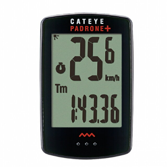 11/25限定★抽選で最大100%Pバック キャットアイ CC-PA110W (094453) バイシクル スピードメーター : ブラック CAT EYE