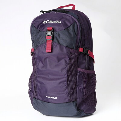 【6/4 20:00〜20:59】エントリーでD会員P10倍&まとめ買いで最大10%OFFクーポン コロンビア キャッスルロック20L バックパック Dark Plum PU8428 506 リュック Columbia
