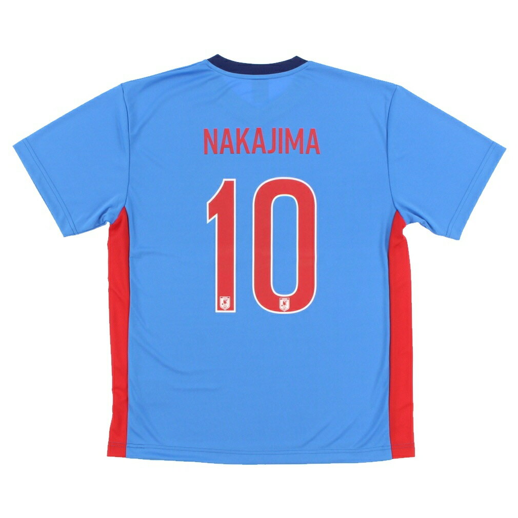 【11/22-27】買えば買うほど★最大10%OFFクーポン ジェイエフエー メンズ サッカー/フットサル ライセンスジャケット 日本代表 プレーヤーズ Tシャツ 中島翔哉 10 JFA 210526SCAPセール サッカー 用品 セール