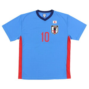 【11/22-27】買えば買うほど★最大10%OFFクーポン ジェイエフエー メンズ サッカー/フットサル ライセンスジャケット 日本代表 プレーヤーズ Tシャツ 中島翔哉 10 JFA 210526SCAPセール サッカー 用品 セール