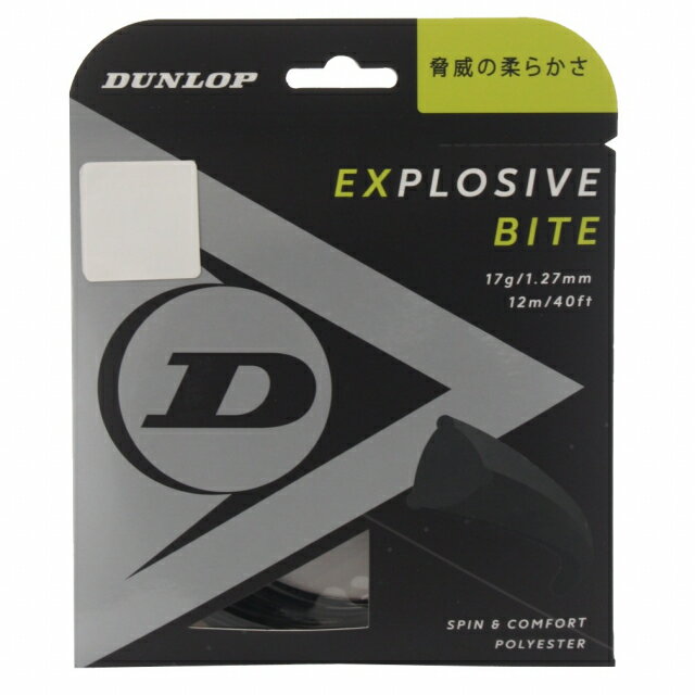 ダンロップ エクスプロッシブ・バイト DST11011 硬式テニス ストリング DUNLOP