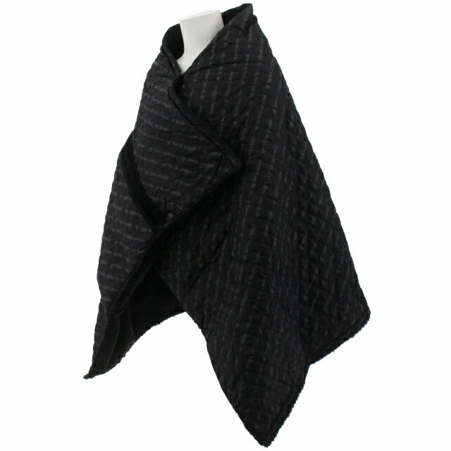 最大10％OFFクーポン 【お買い物マラソン限定】 ディズニー マルチウェイ ブランケット DN-9C28020BL ポンチョ ボレロ 巻スカート ひざかけ : ブラック Disney あったかアイテムのサムネイル