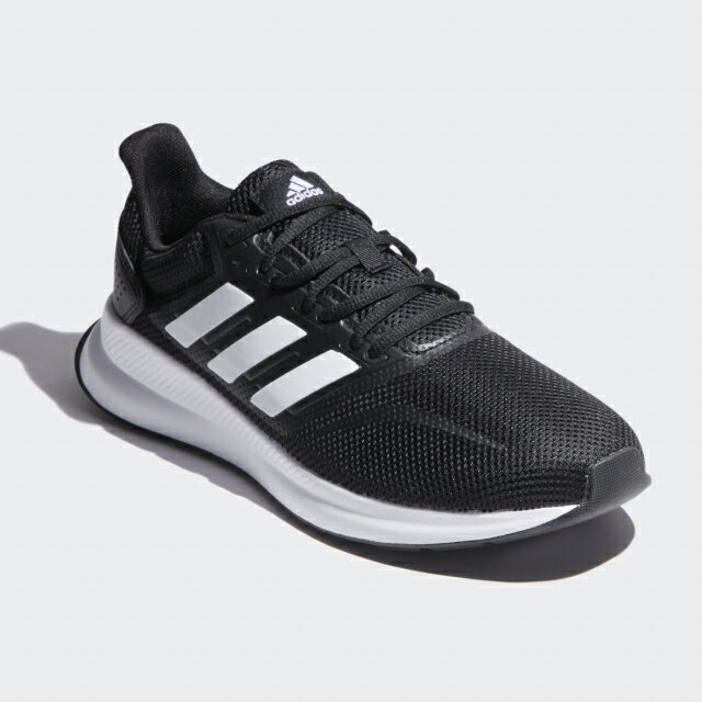 アディダス FALCONRUN M F36199 メンズ 陸上/ランニング ランニングシューズ 2E : ブラック×ホワイト adidas 191011running 210903running 2204_adi_run