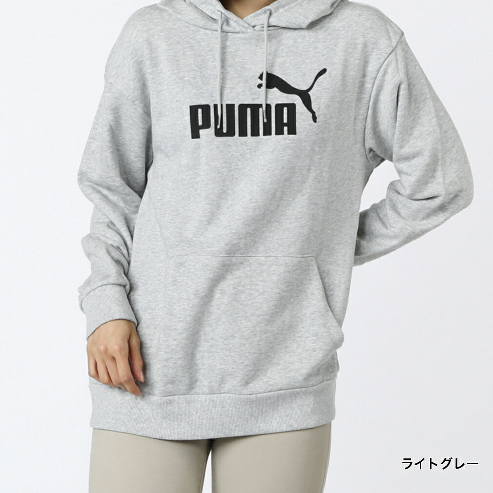 プーマ レディース スウェットパーカー ESS+ ELONGATED フーディスウェット 582889 スポーツウェア PUMA アウトレット 秋冬 秋服